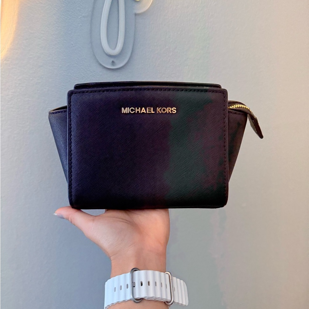 Michael Kors Black Mini Crossbody